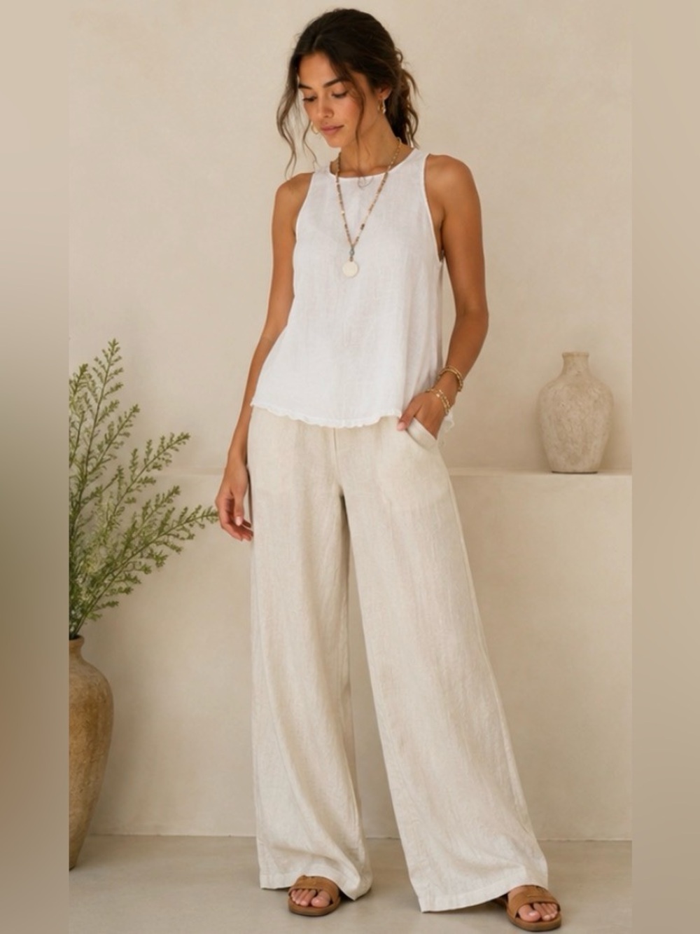 Maeve Linen Top